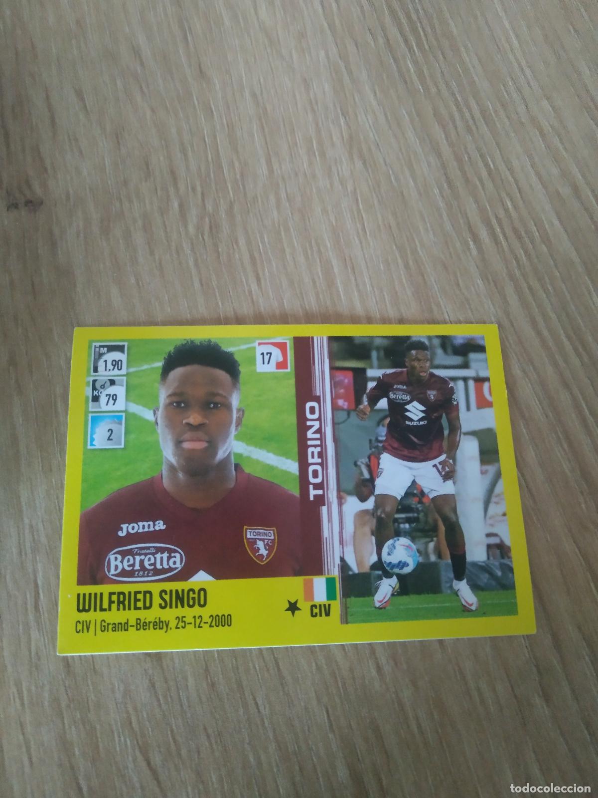 Cromos de F&uacute;tbol: 459 WILFRIED SINGO TORINO CROMO FUTBOL PANINI LIGA ITALIA 21-22 CALCIATORI 2021-2022 SERIE A