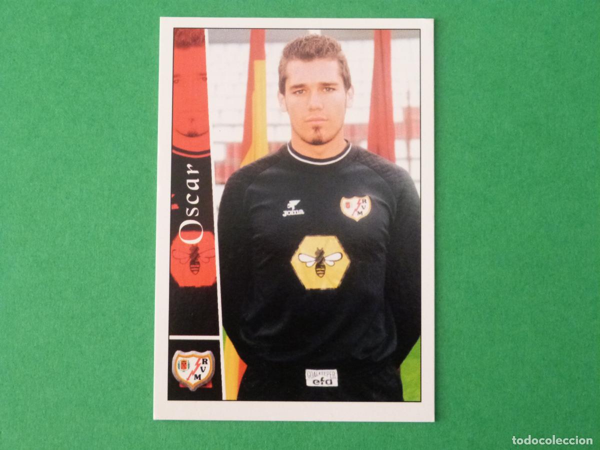 Cromos de F&uacute;tbol: TRADING CARD FUTBOL OSCAR RAYO VALLECANO N&ordm; 275 FICHAS LIGA MUNDICROMO 2002-2003/02-03