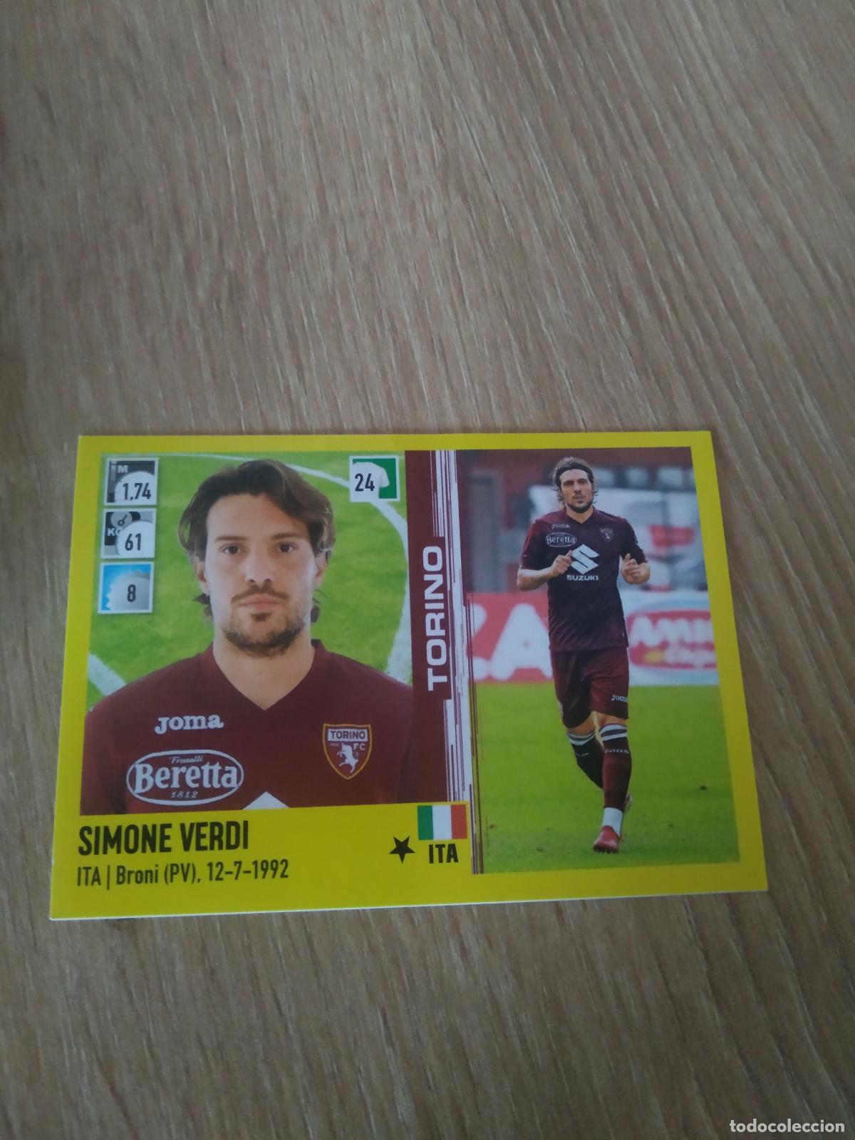 Cromos de F&uacute;tbol: 470 SIMONE VERDI TORINO CROMO FUTBOL PANINI LIGA ITALIA 21-22 CALCIATORI 2021-2022 SERIE A