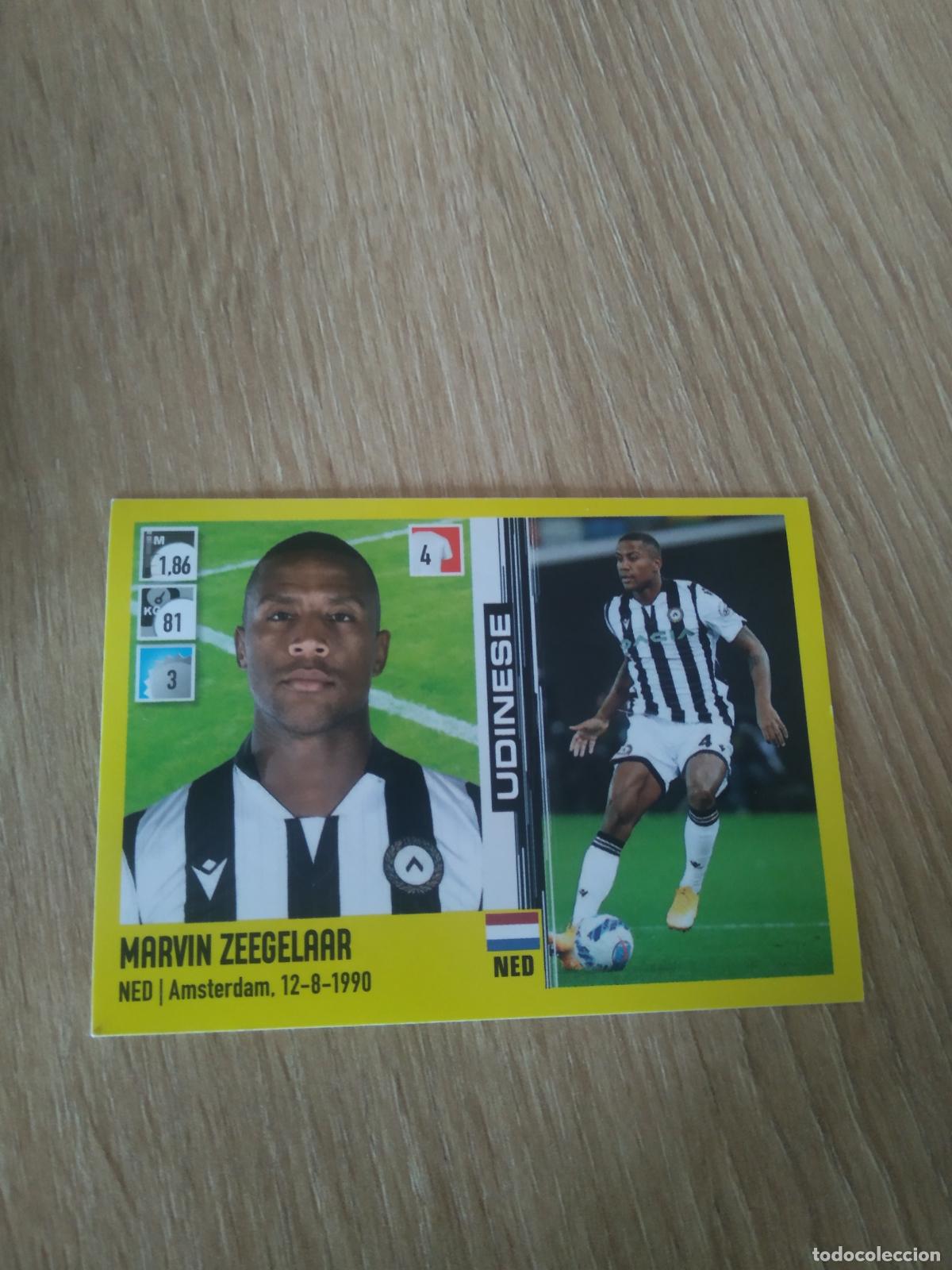 Cromos de F&uacute;tbol: 477 MARVIN ZEEGELAAR UDINESE CROMO FUTBOL PANINI LIGA ITALIA 21-22 CALCIATORI 2021-2022 SERIE A
