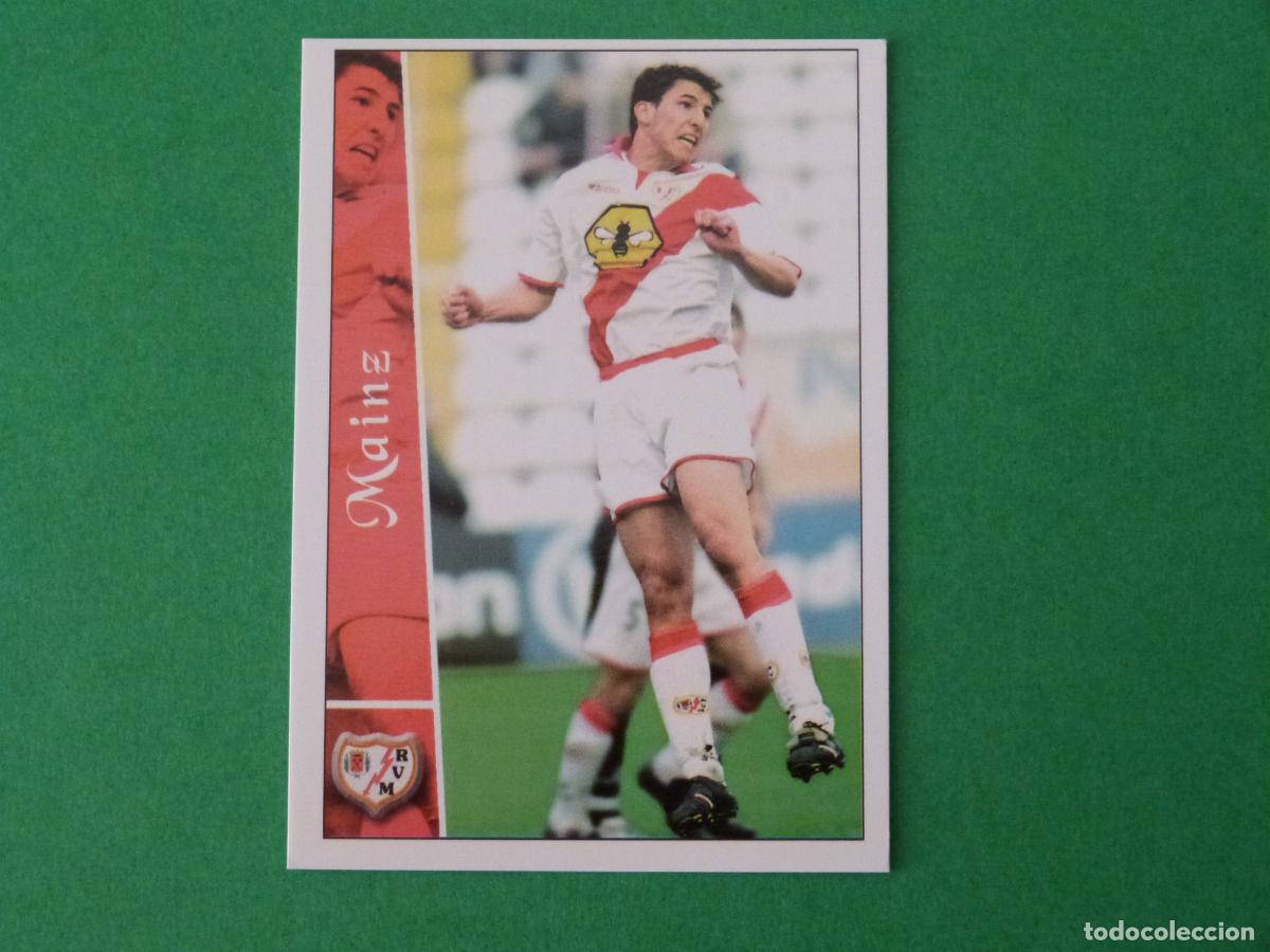 Cromos de F&uacute;tbol: TRADING CARD FUTBOL MAINZ RAYO VALLECANO N&ordm; 278 FICHAS LIGA MUNDICROMO 2002-2003/02-03