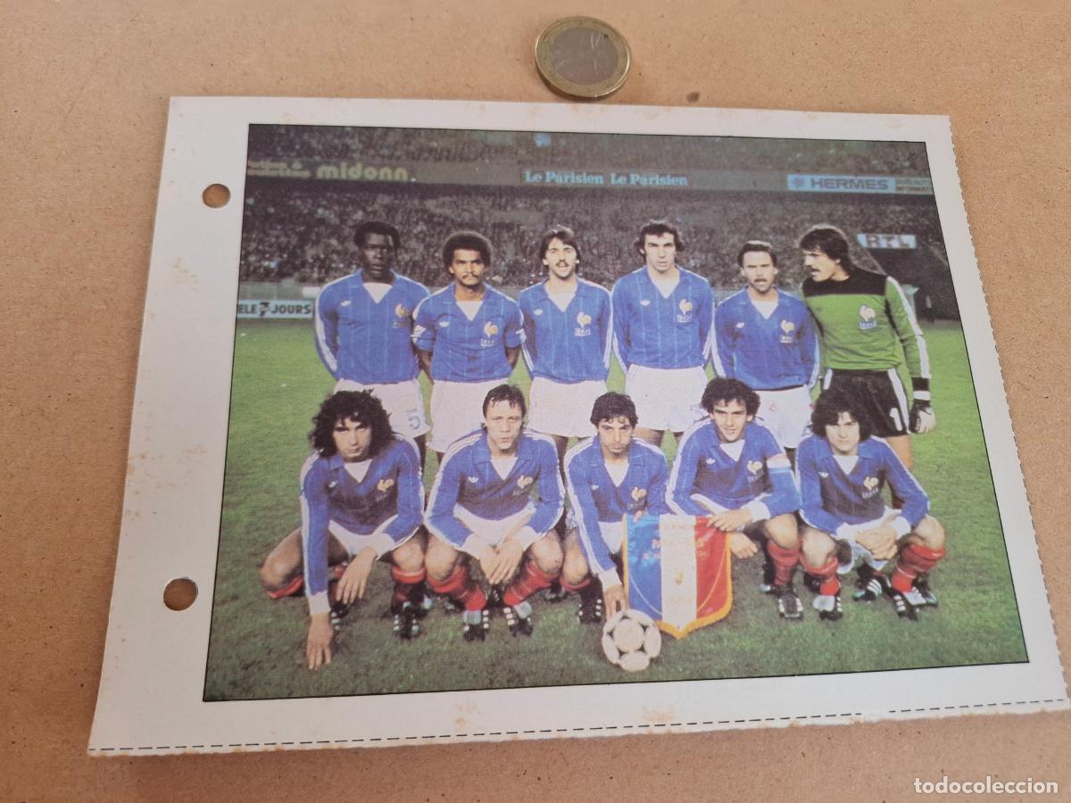 Cromos de F&uacute;tbol: ESTRELLAS DEL MUNDIAL 82 - BRUGUERA - FICHA 67 SELECCI&Oacute;N FRANCIA