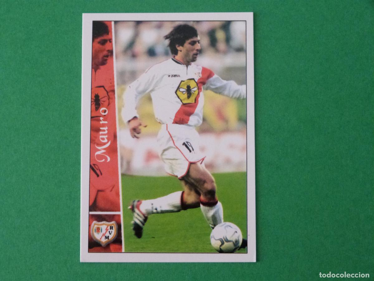Cartes &agrave; collectionner de Football: TRADING CARD FUTBOL MAURO RAYO VALLECANO N&ordm; 279 FICHAS LIGA MUNDICROMO 2002-2003/02-03