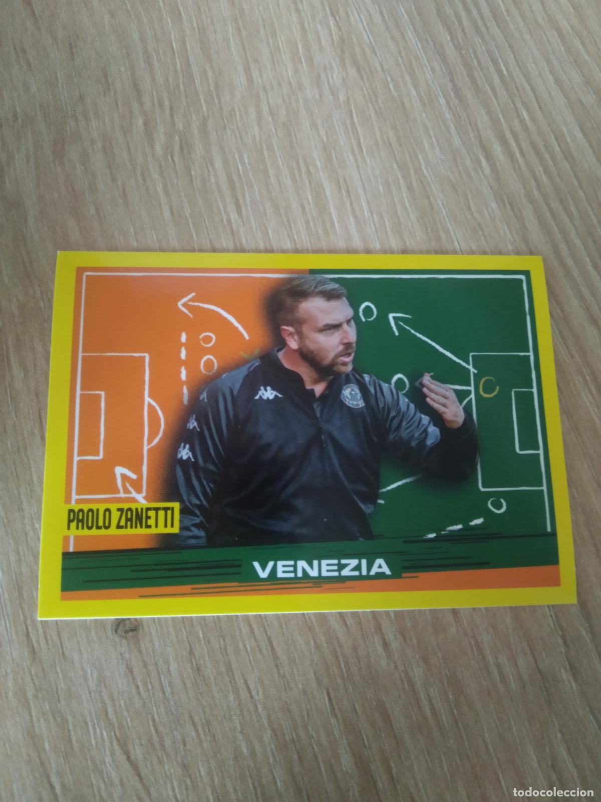 Cartes &agrave; collectionner de Football: 504 PAOLO ZANETTI VENEZIA CROMO FUTBOL PANINI LIGA ITALIA 21-22 CALCIATORI 2021-2022 SERIE A