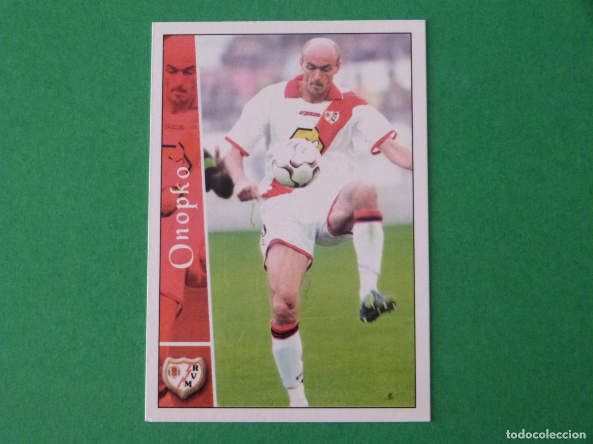 Cartes &agrave; collectionner de Football: TRADING CARD FUTBOL ONOPKO RAYO VALLECANO N&ordm; 281 FICHAS LIGA MUNDICROMO 2002-2003/02-03