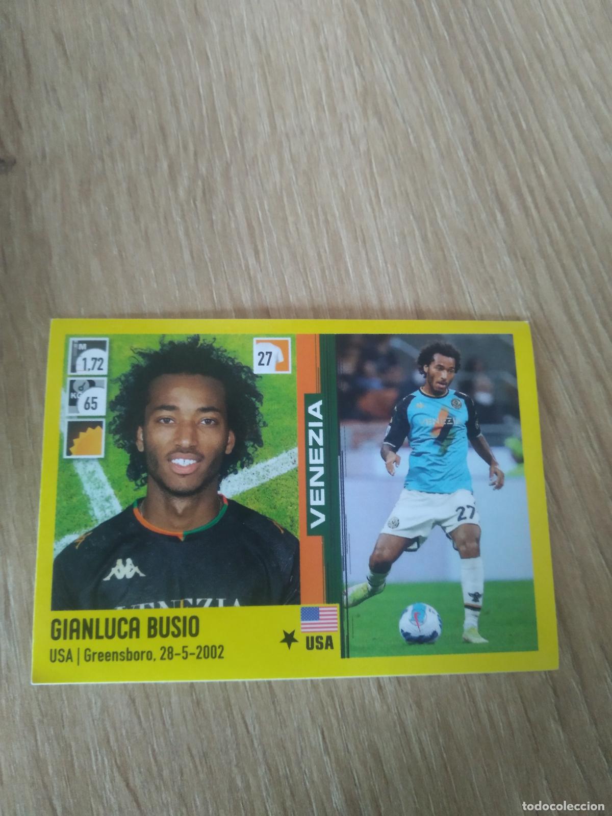 Fu&szlig;ball-Sticker: 510 GIANLUCA BUSIO VENEZIA CROMO FUTBOL PANINI LIGA ITALIA 21-22 CALCIATORI 2021-2022 SERIE A