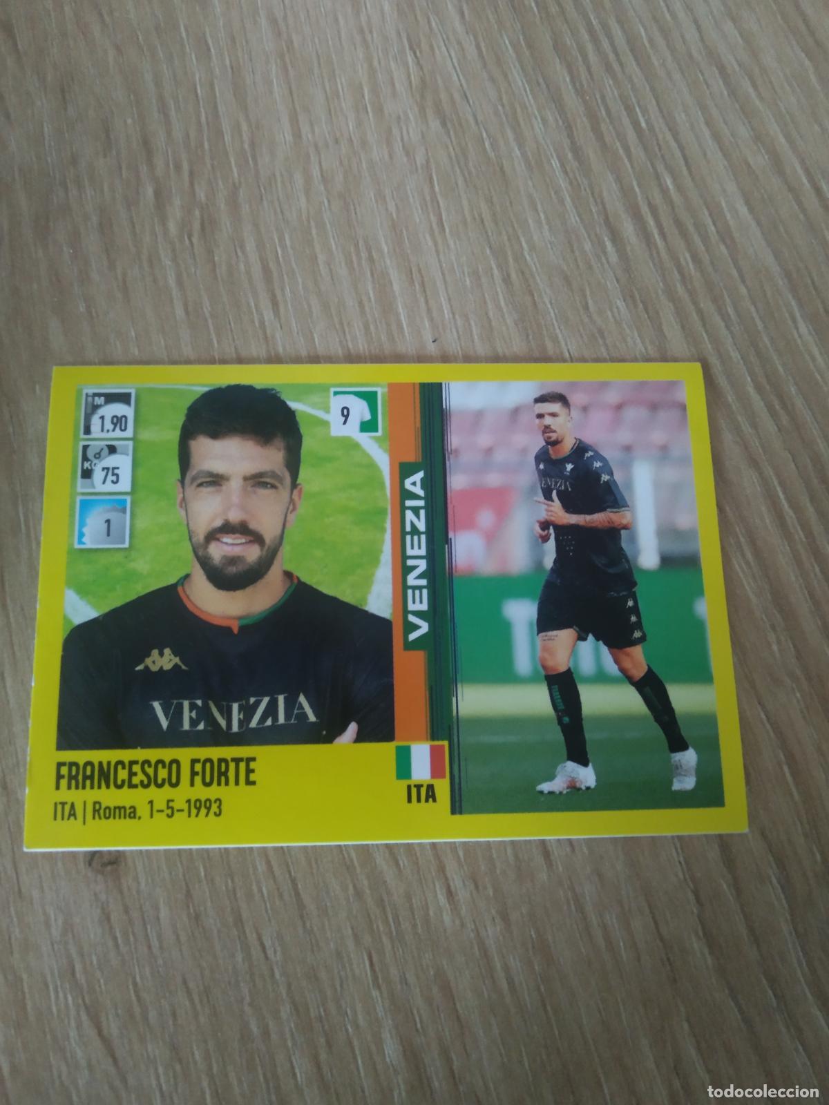 Figurine di Calcio: 520 FRANCESCO FORTE VENEZIA CROMO FUTBOL PANINI LIGA ITALIA 21-22 CALCIATORI 2021-2022 SERIE A