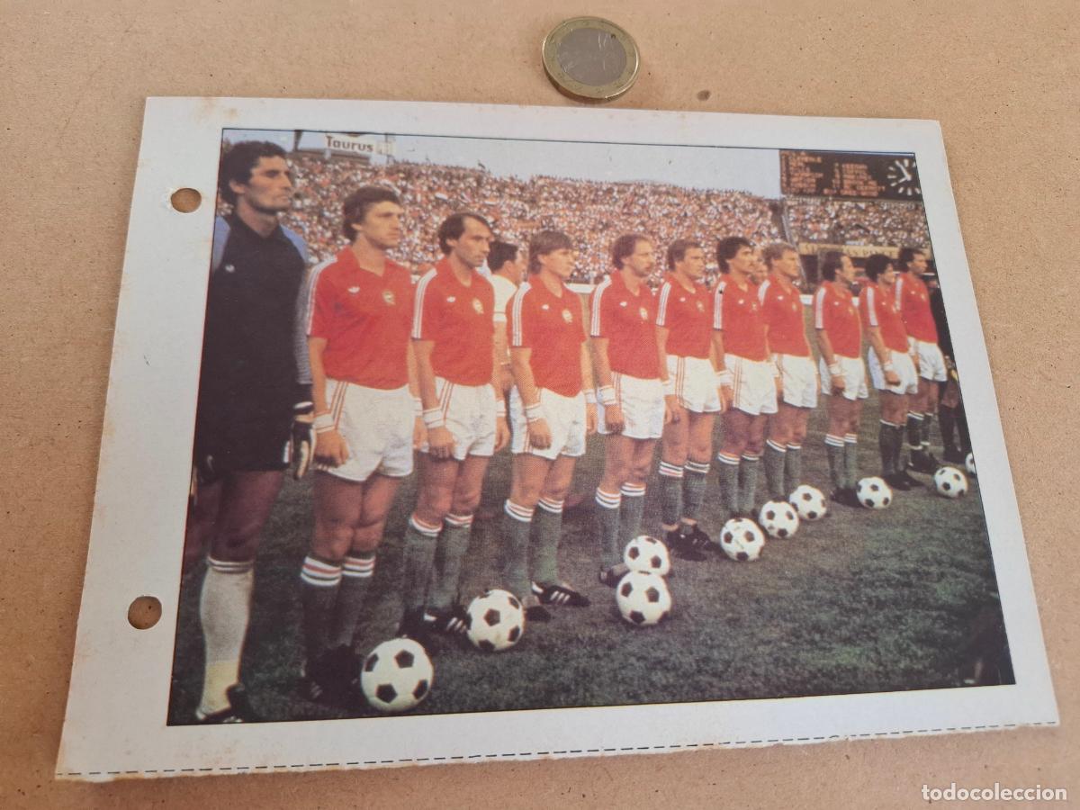 Figurine di Calcio: ESTRELLAS DEL MUNDIAL 82 - BRUGUERA - FICHA 76 SELECCI&Oacute;N HUNGRIA