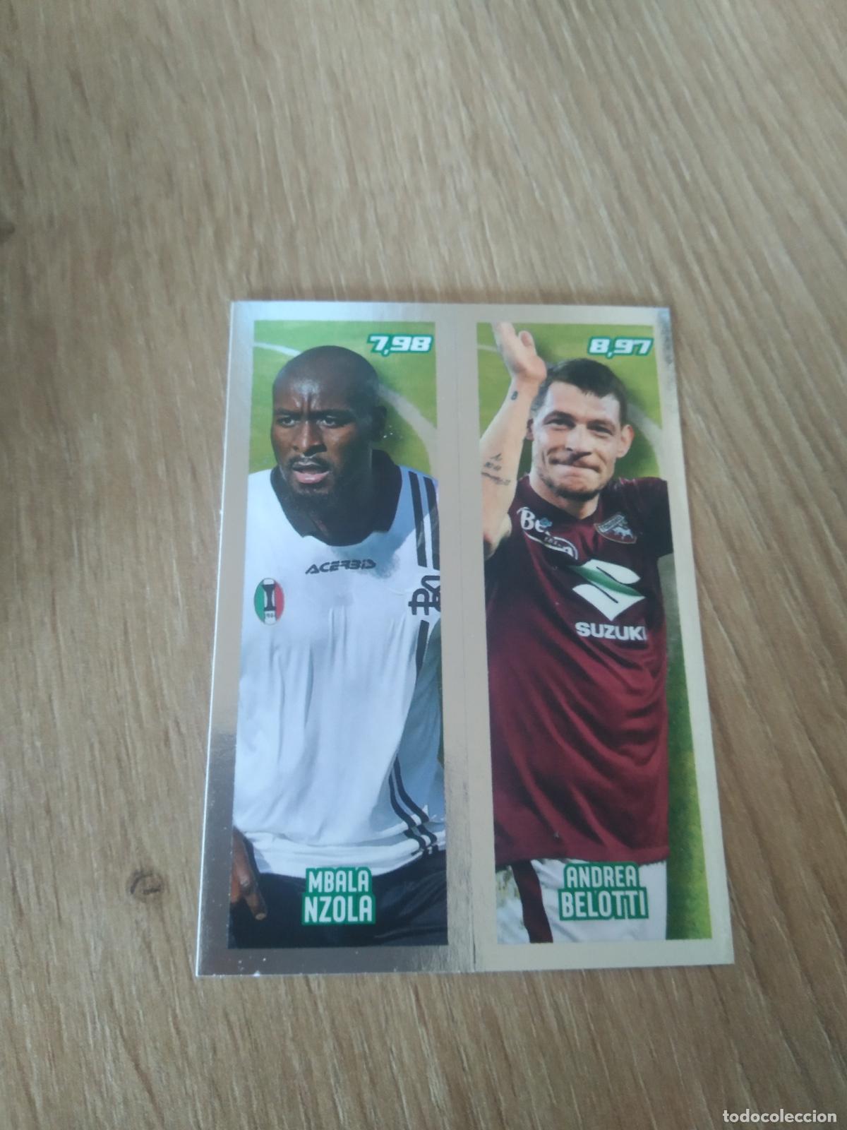 Figurine di Calcio: 548 MBALA NZOLA ANDREA BELOTTI CROMO FUTBOL PANINI LIGA ITALIA 21-22 CALCIATORI 2021-2022 SERIE A