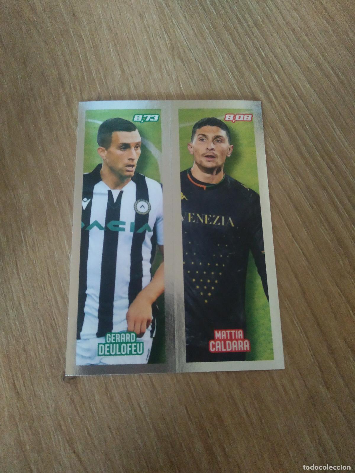 Cromos de Futebol: 549 DEULOFEU MATTIA CALDARA CROMO FUTBOL PANINI LIGA ITALIA 21-22 CALCIATORI 2021-2022 SERIE A