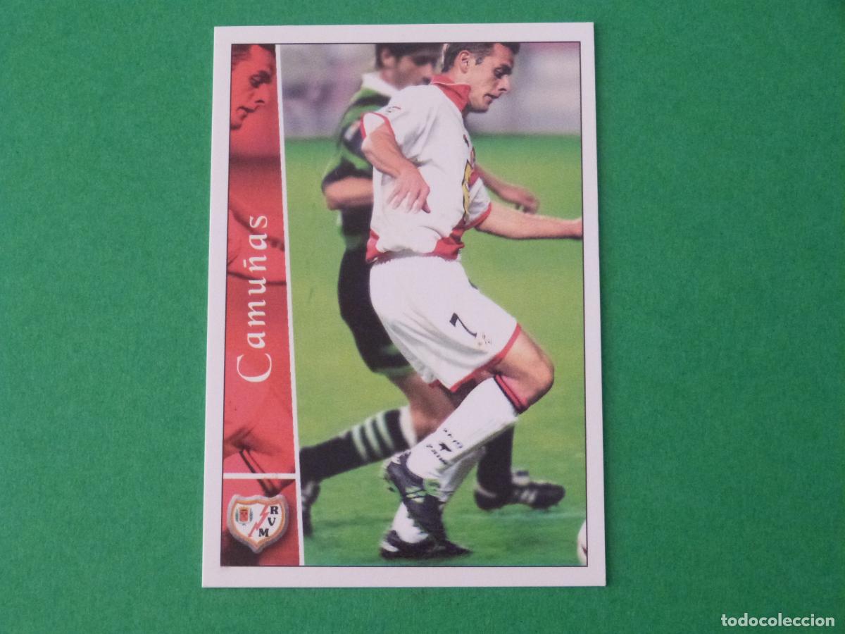 Cromos de F&uacute;tbol: TRADING CARD FUTBOL CAMU&Ntilde;AS RAYO VALLECANO N&ordm; 290 FICHAS LIGA MUNDICROMO 2002-2003/02-03