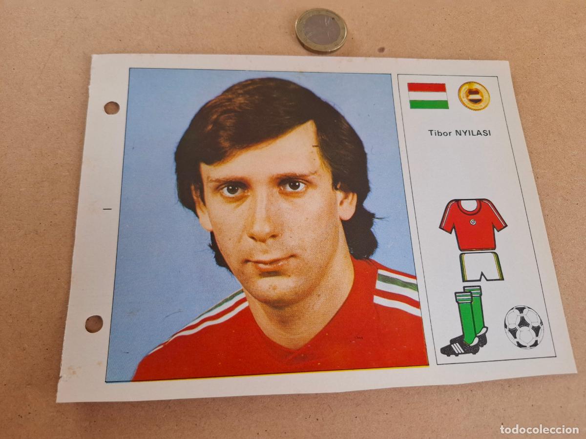 Cromos de F&uacute;tbol: ESTRELLAS DEL MUNDIAL 82 - BRUGUERA - FICHA 78 TIBOR NYILASI - HUNGRIA / FERENCVAROS