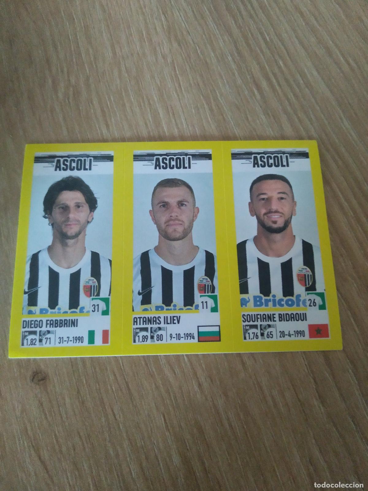 Fu&szlig;ball-Sticker: 575 FABBRINI ILIEV BIDAOUI ASCOLI CROMO FUTBOL PANINI LIGA ITALIA 21-22 CALCIATORI 2021-2022 SERIE A