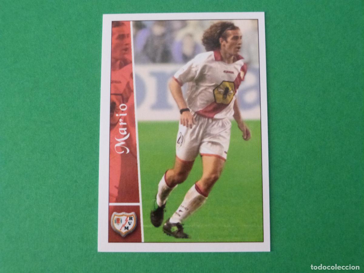 Cromos de F&uacute;tbol: TRADING CARD FUTBOL MARIO RAYO VALLECANO N&ordm; 669 + FICHAS LIGA MUNDICROMO 2002-2003/02-03