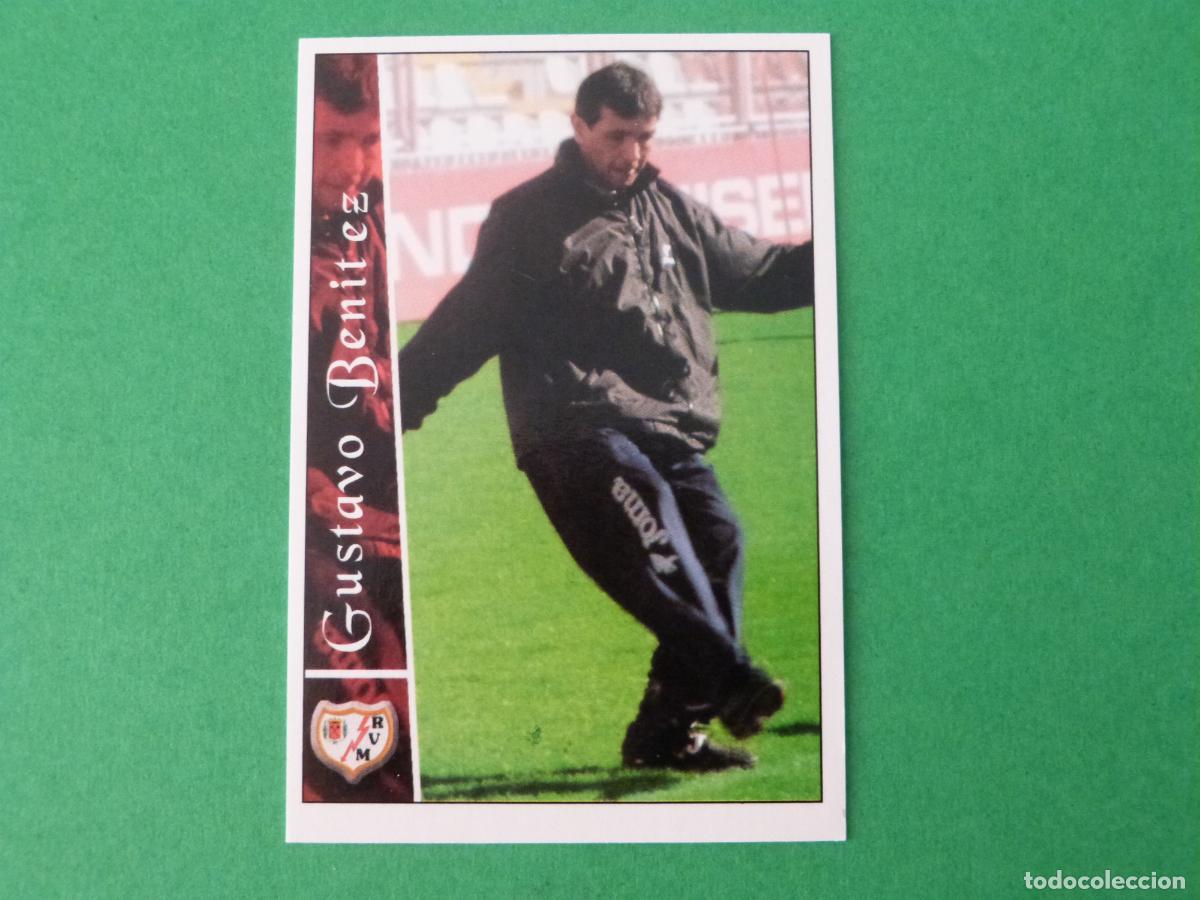 Fu&szlig;ball-Sticker: TRADING CARD FUTBOL GUSTAVO BENITEZ RAYO VALLECANO N&ordm; 692 + FICHAS LIGA MUNDICROMO 2002-2003/02-03