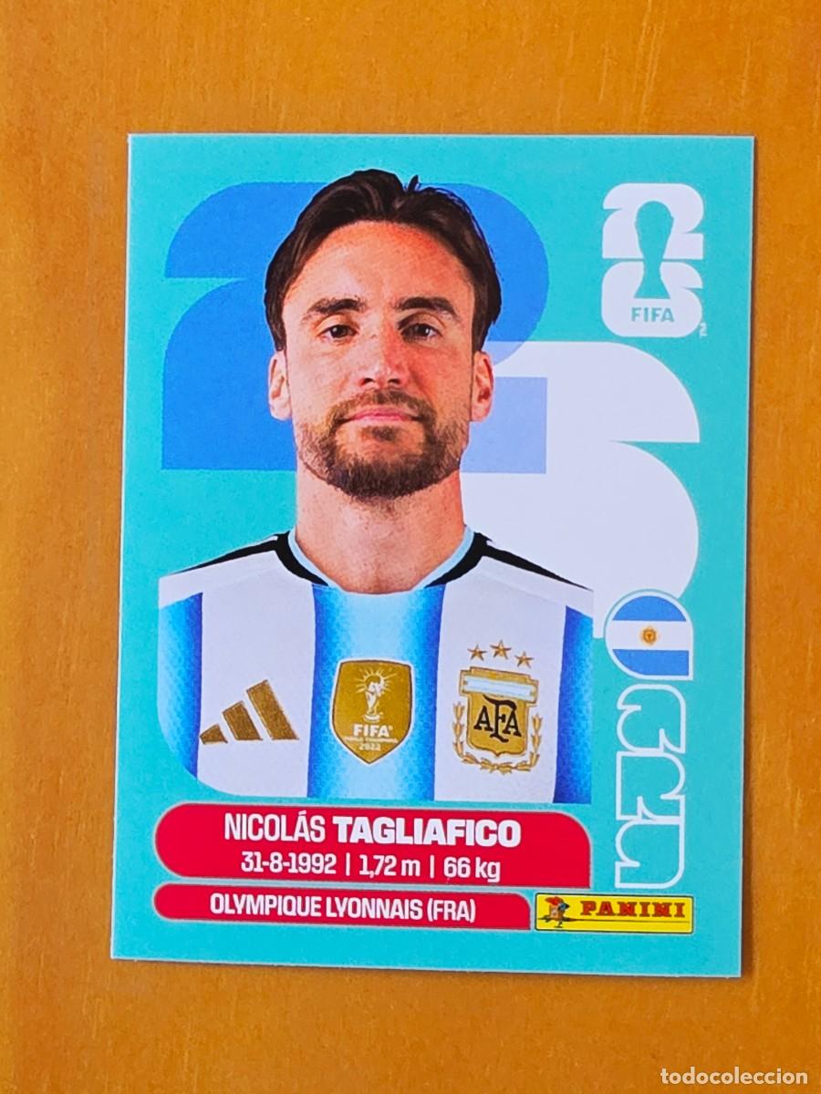 Fu&szlig;ball-Sticker: ARG 6 Nicol&aacute;s Tagliafico, Argentina, Panini FIFA World Cup Mundial 2026 Sticker