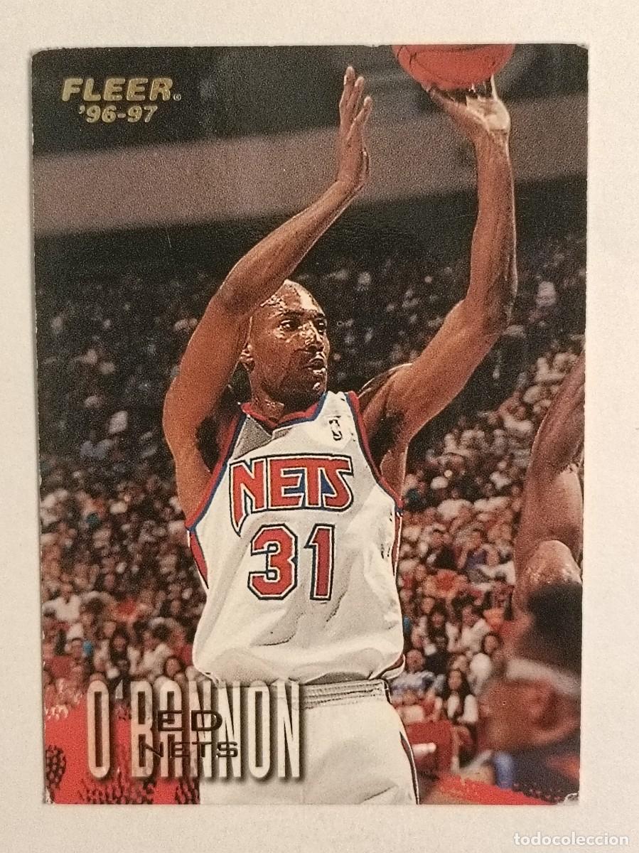 Cromos de F&uacute;tbol: #70 ED O'BANNON (NEW JERSEY NETS) CARDS NBA 96/97 FLEER
