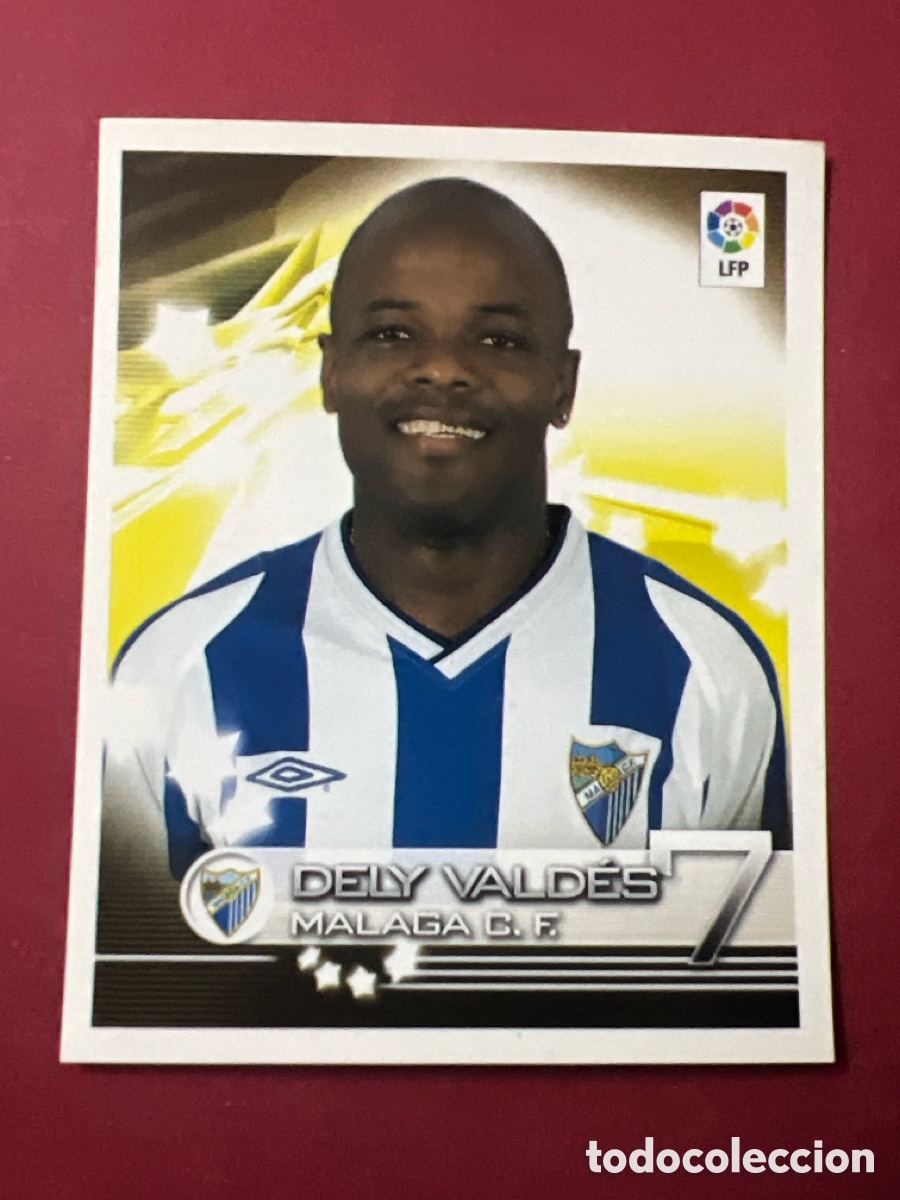 Cromos de F&uacute;tbol: C6578. CROMO FUTBOL DELY VALDES MALAGA C.F. SIN PEGAR N&ordm; 216 SUPERLIGA PANINI 2002-2003/02-03