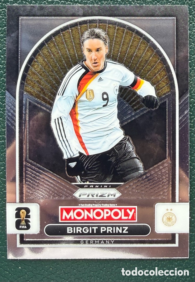 Football Stickers: 88 BIRGIT PRINZ ALEMANIA FICHAS ALBUM PANINI FIFA WORLD CUP MUNDIAL 2026 MONOPOLY PRIZM