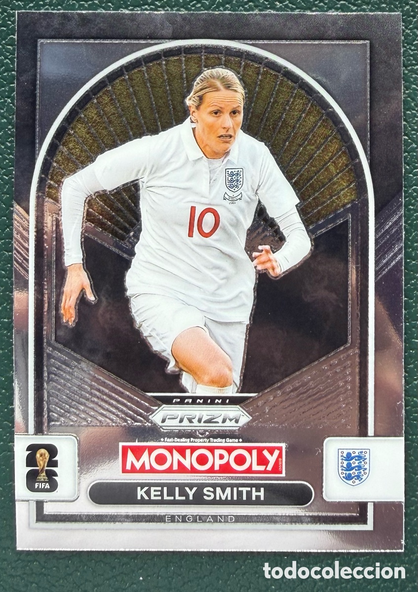 Football Stickers: 97 KELLY SMITH INGLATERRA FICHAS ALBUM PANINI FIFA WORLD CUP MUNDIAL 2026 MONOPOLY PRIZM