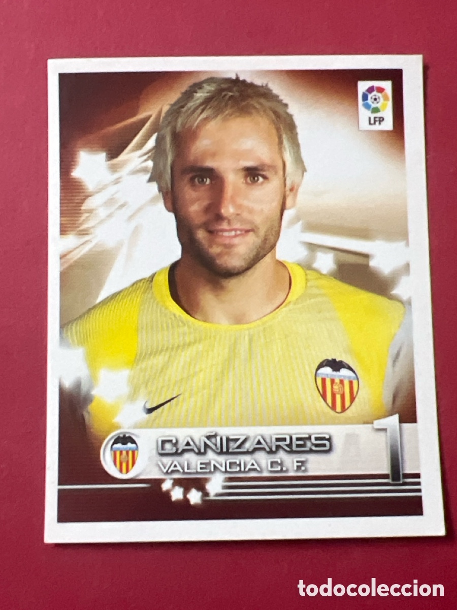Cromos de F&uacute;tbol: C6610. CROMO FUTBOL CA&Ntilde;IZARES VALENCIA C.F. SIN PEGAR N&ordm; 338 SUPERLIGA PANINI 2002-2003/02-03