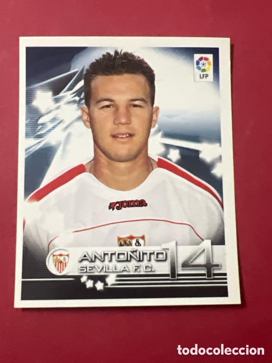Cromos de F&uacute;tbol: C6613. CROMO SUPERLIGA DE ESTRELLAS 2002 2003 02 03 PANINI N 318 ANTO&Ntilde;ITO SEVILLA SIN PEGAR