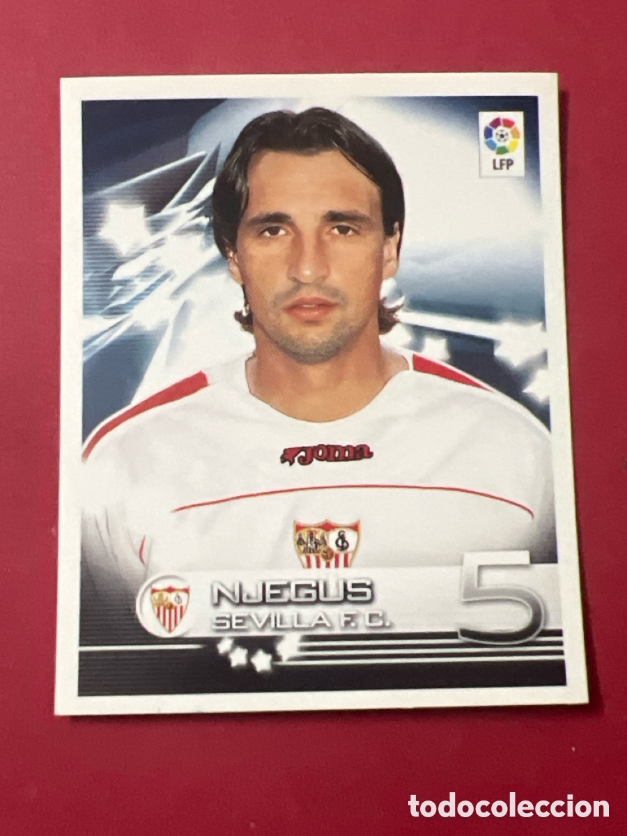 Cromos de F&uacute;tbol: C6633. Njegus 305 Superliga de las Estrellas 2002-03 2002 2003 Sevilla