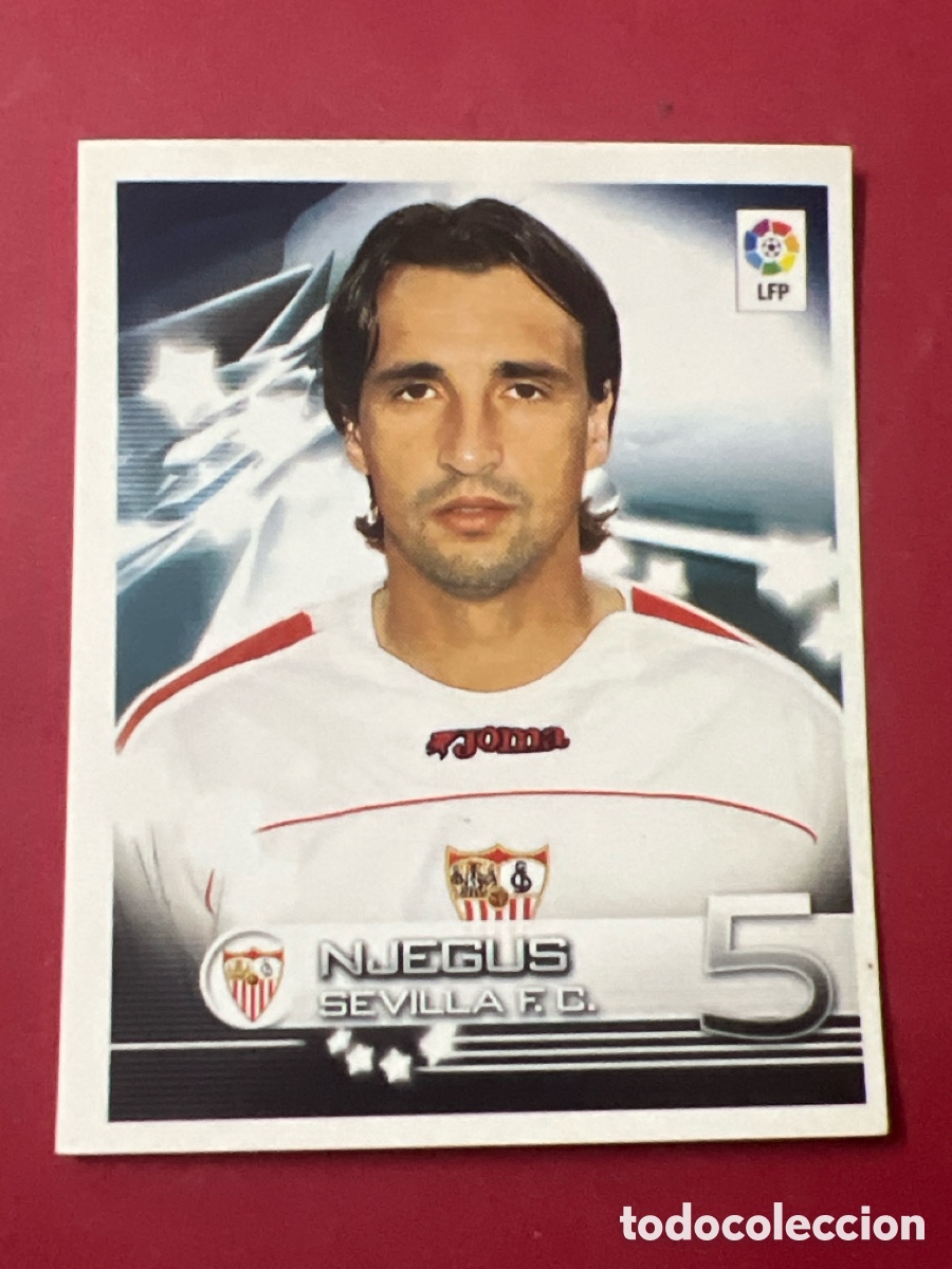 Cromos de F&uacute;tbol: C6646. Njegus 305 Superliga de las Estrellas 2002-03 2002 2003 Sevilla