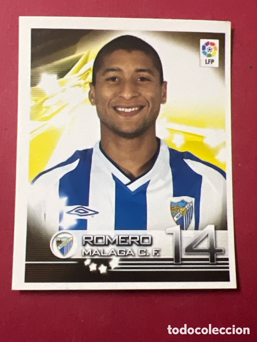 Cromos de F&uacute;tbol: C6717. CROMO SUPERLIGA DE ESTRELLAS 2002 2003 02 03 PANINI N 208 ROMERO MALAGA SIN PEGAR