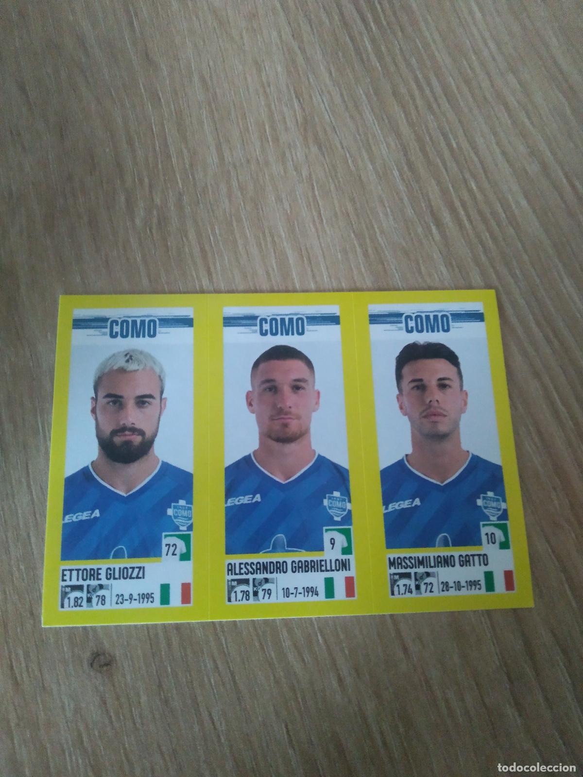 Cromos de F&uacute;tbol: 603 GLIOZZI GABRIELLONI GATTO CROMO FUTBOL PANINI LIGA ITALIA 21-22 CALCIATORI 2021-2022 SERIE A