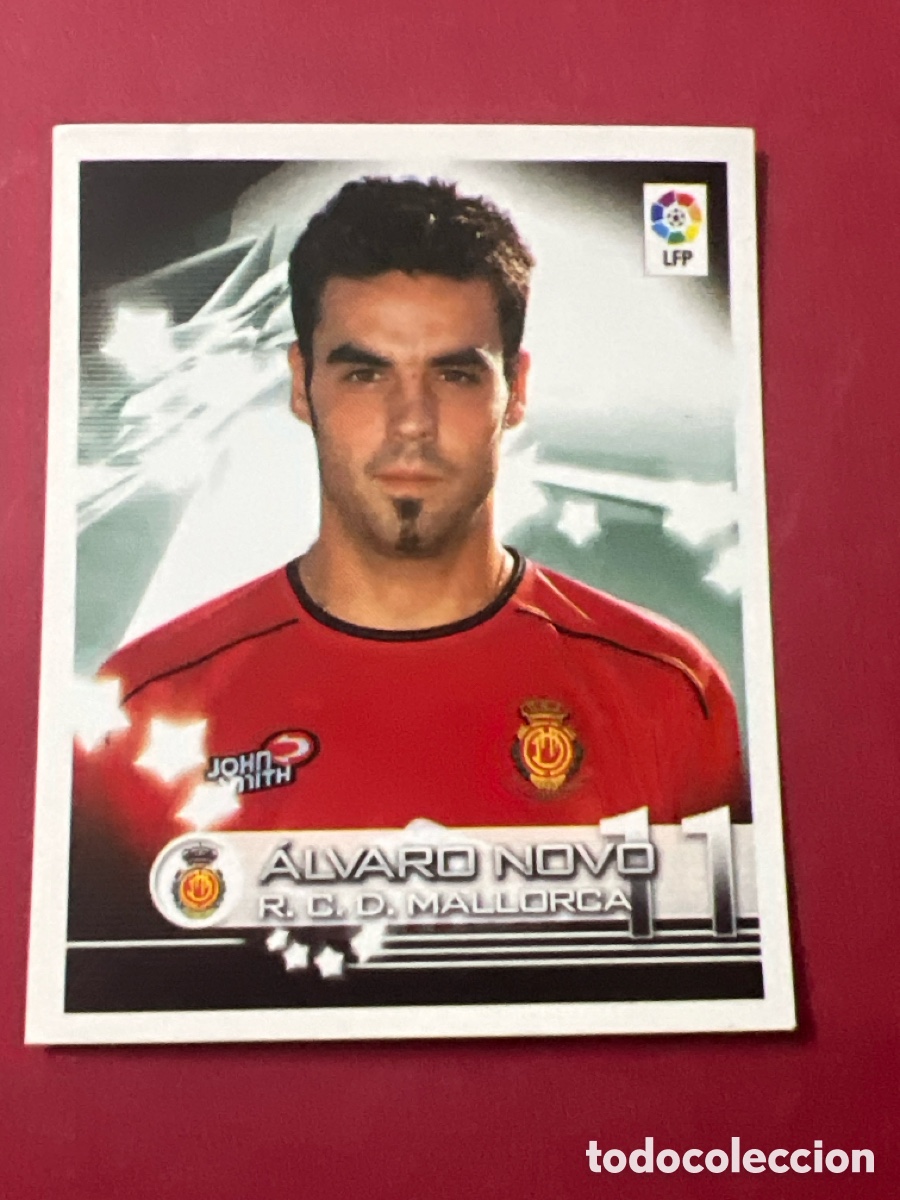 Cromos de F&uacute;tbol: C6724. 230 ALVARO NOVO MALLORCA PANINI 2002 2003 CROMO FUTBOL SUPERLIGA 02 03 - SIN PEGAR