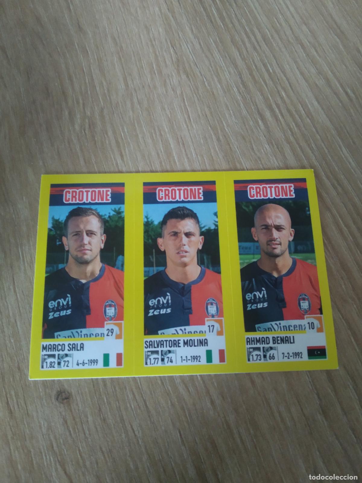 Cromos de F&uacute;tbol: 622 MARCO SALA MOLINA BENALI CROMO FUTBOL PANINI LIGA ITALIA 21-22 CALCIATORI 2021-2022 SERIE A