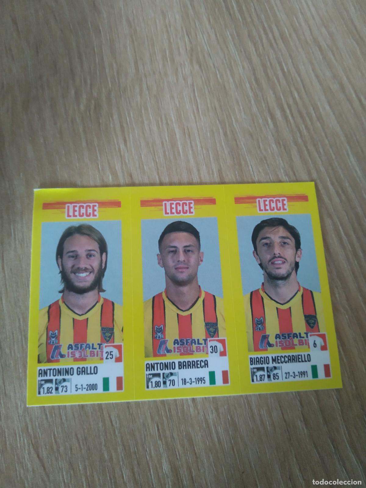Cromos de F&uacute;tbol: 634 GALLO BARRECA MECCARIELLO CROMO FUTBOL PANINI LIGA ITALIA 21-22 CALCIATORI 2021-2022 SERIE A