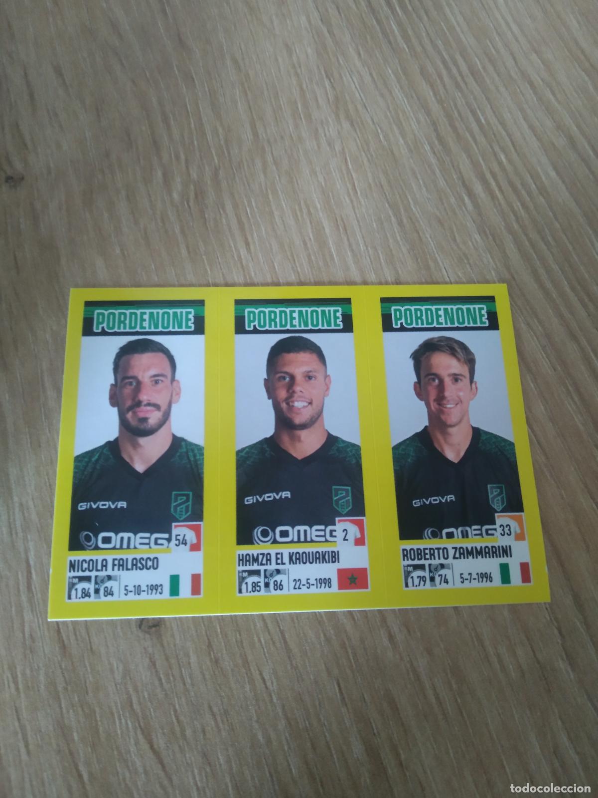 Cromos de F&uacute;tbol: 677 FALASCO EL KAOUAKIBI ZAMMARINI CROMO FUTBOL PANINI ITALIA 21-22 CALCIATORI 2021-2022 SERIE A