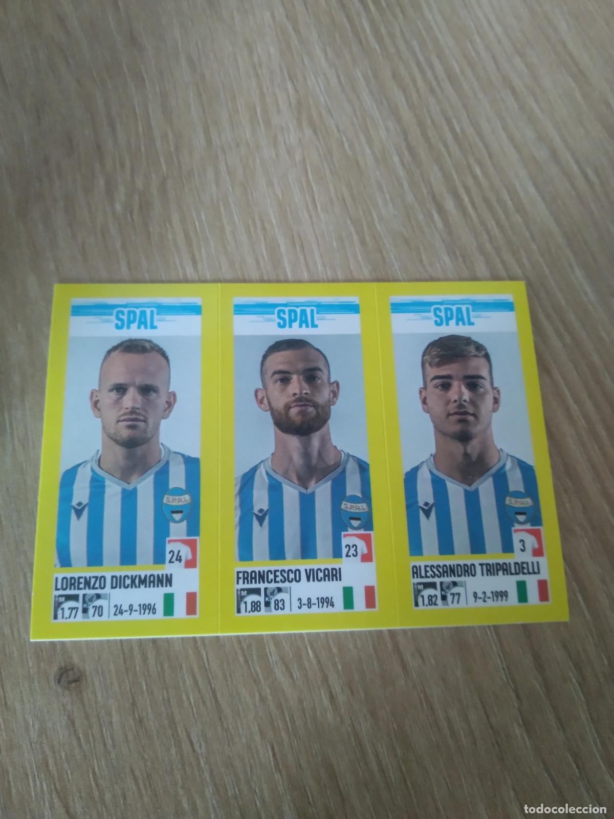 Cromos de F&uacute;tbol: 690 DICKMAN VICARI TRIPALDELLI CROMO FUTBOL PANINI LIGA ITALIA 21-22 CALCIATORI 2021-2022 SERIE A
