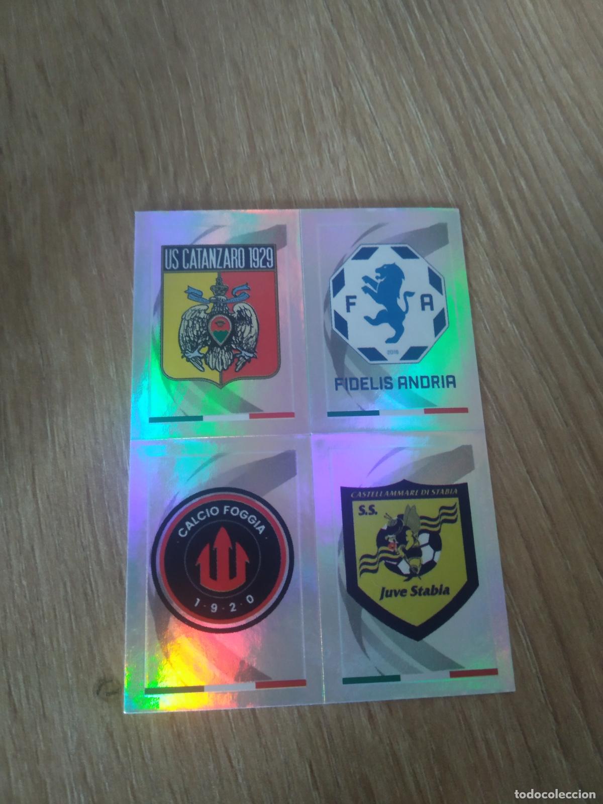 Cromos de F&uacute;tbol: 713 CATANZARO FIDELIS ANDRIA FOGGIA JUVE STABIA CROMO FUTBOL LIGA ITALIA 21-22 CALCIATORI 2021-2022