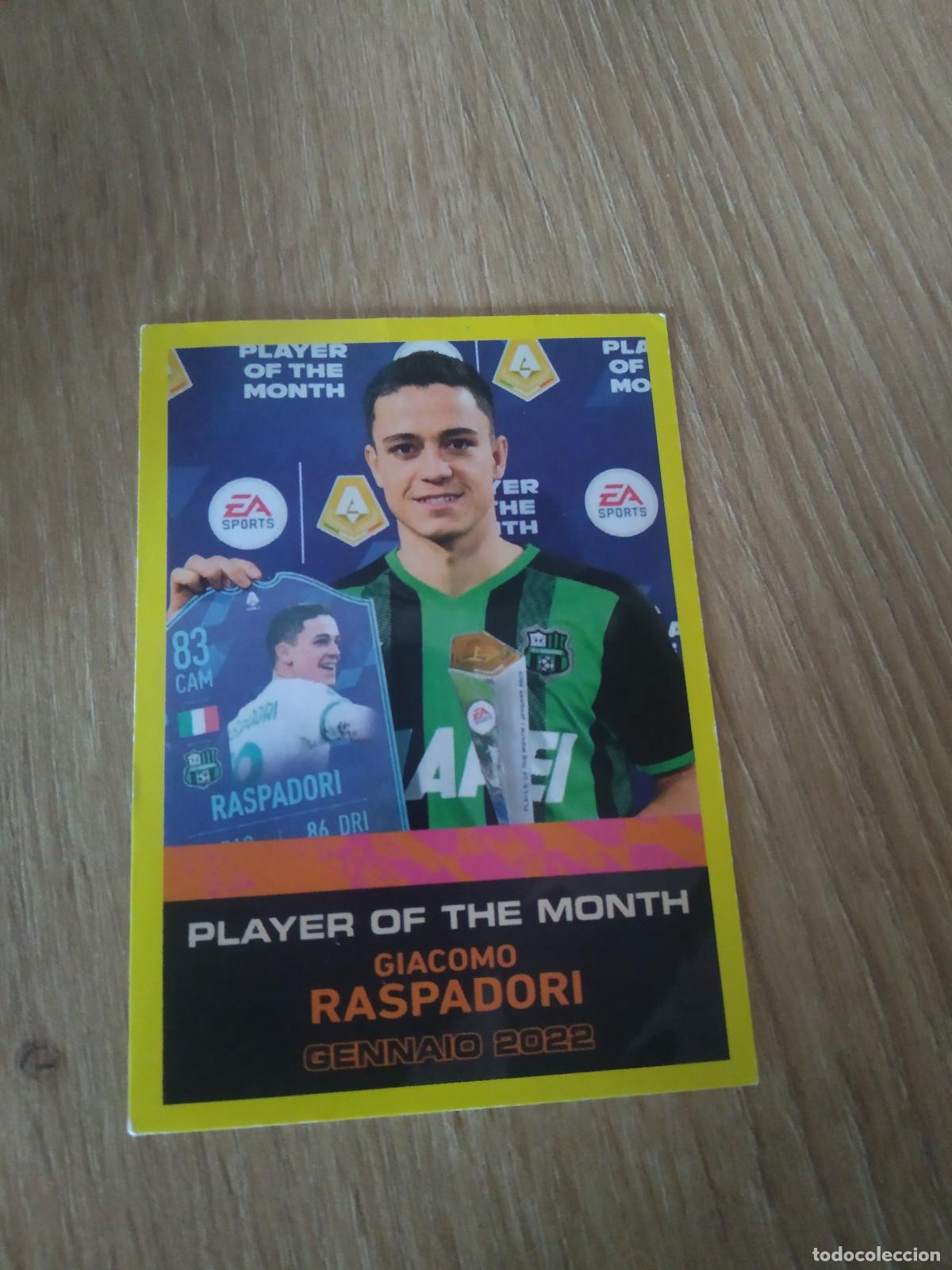 Cromos de F&uacute;tbol: PM5 RASPADORI CROMO FUTBOL PANINI LIGA ITALIA 21-22 CALCIATORI 2021-2022