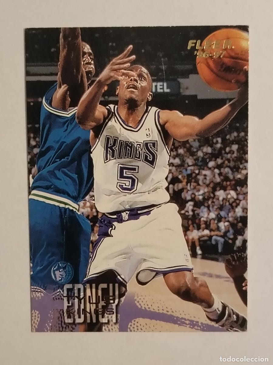 Cromos de F&uacute;tbol: #93 TYUS EDNEY (SACRAMENTO KINGS) CARDS NBA 96/97 FLEER