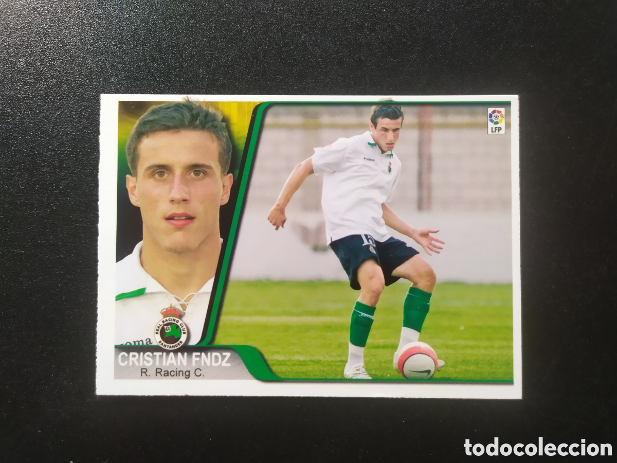 Cromos de F&uacute;tbol: Mundicromo ediciones estadio 2007 2008 07 08 Cristian Fern&aacute;ndez n&deg; 173 Racing Santander