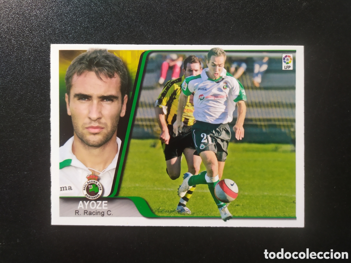 Cromos de F&uacute;tbol: Mundicromo ediciones estadio 2007 2008 07 08 Ayoze n&deg; 169 Racing Santander