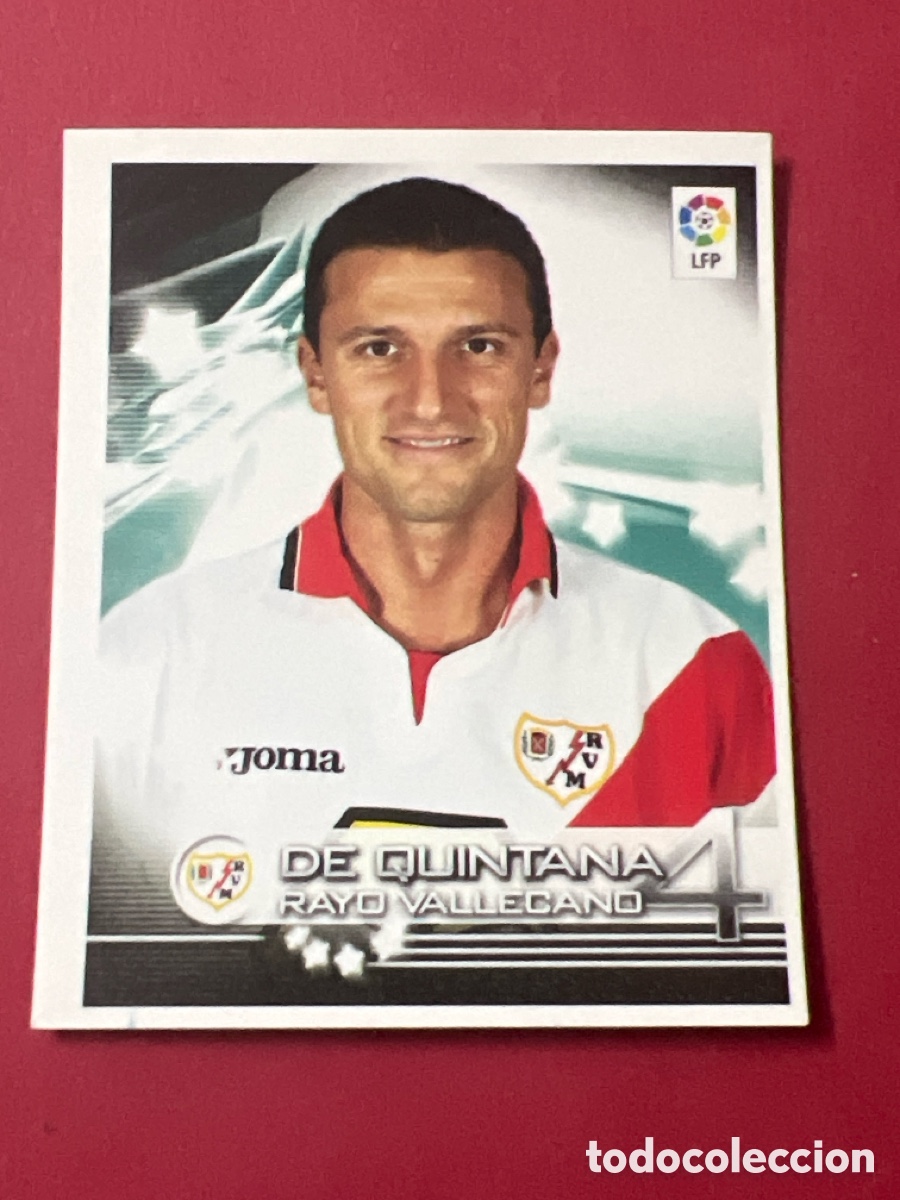 Cromos de F&uacute;tbol: C6814. De Quintana 274 Superliga de las Estrellas 2002-03 2002 2003 Rayo Vallecano