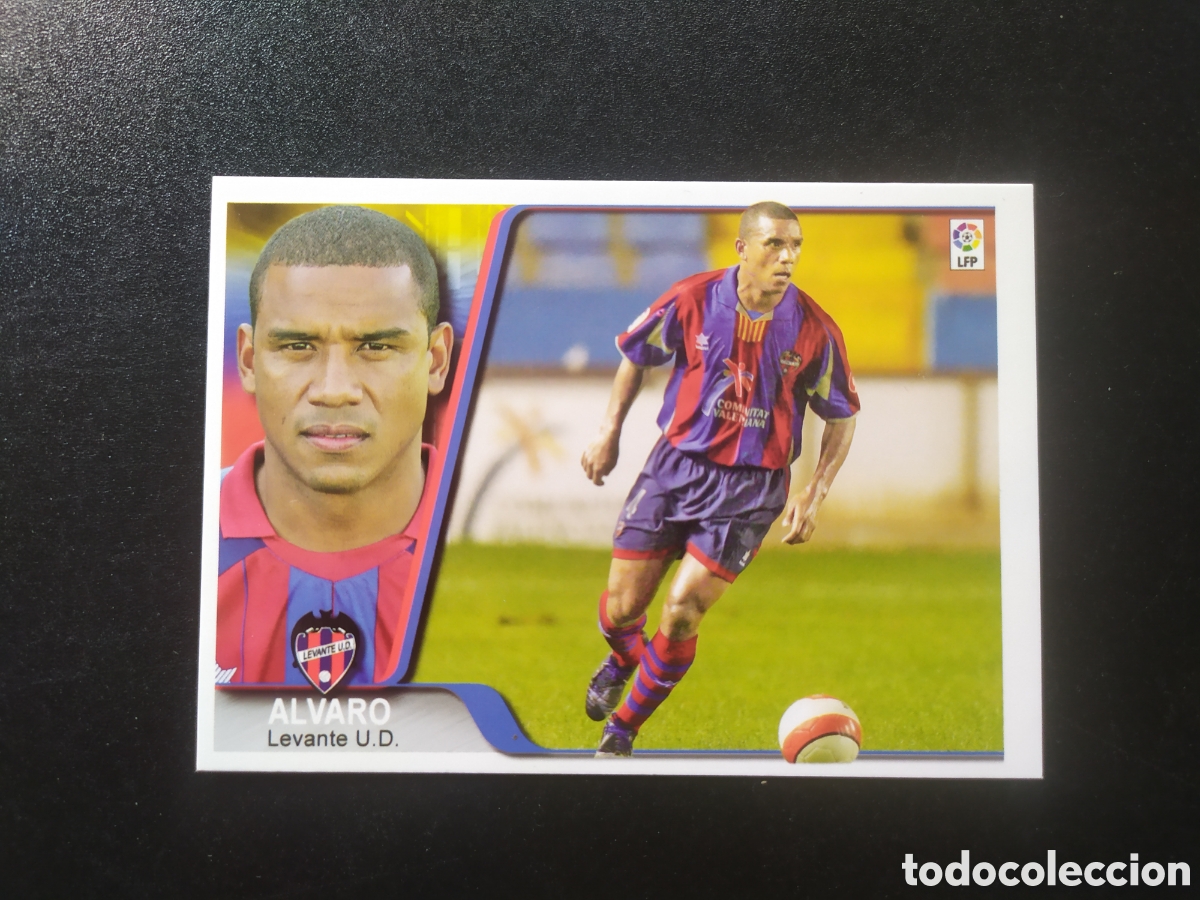 Cromos de F&uacute;tbol: Mundicromo ediciones estadio 2007 2008 07 08 Alvaro n&deg; 262 Levante