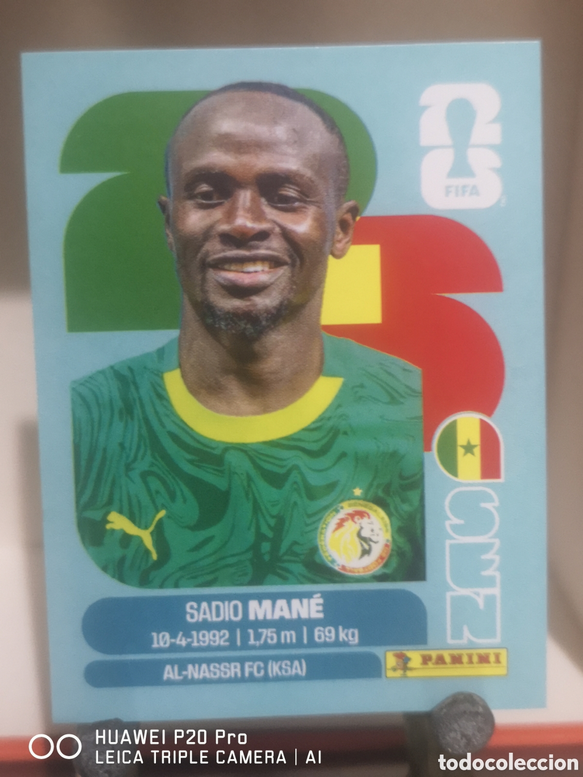 Cromos de F&uacute;tbol: FIFA WORLD CUP MUNDIAL 2026 SADIO MANE - SEN 15