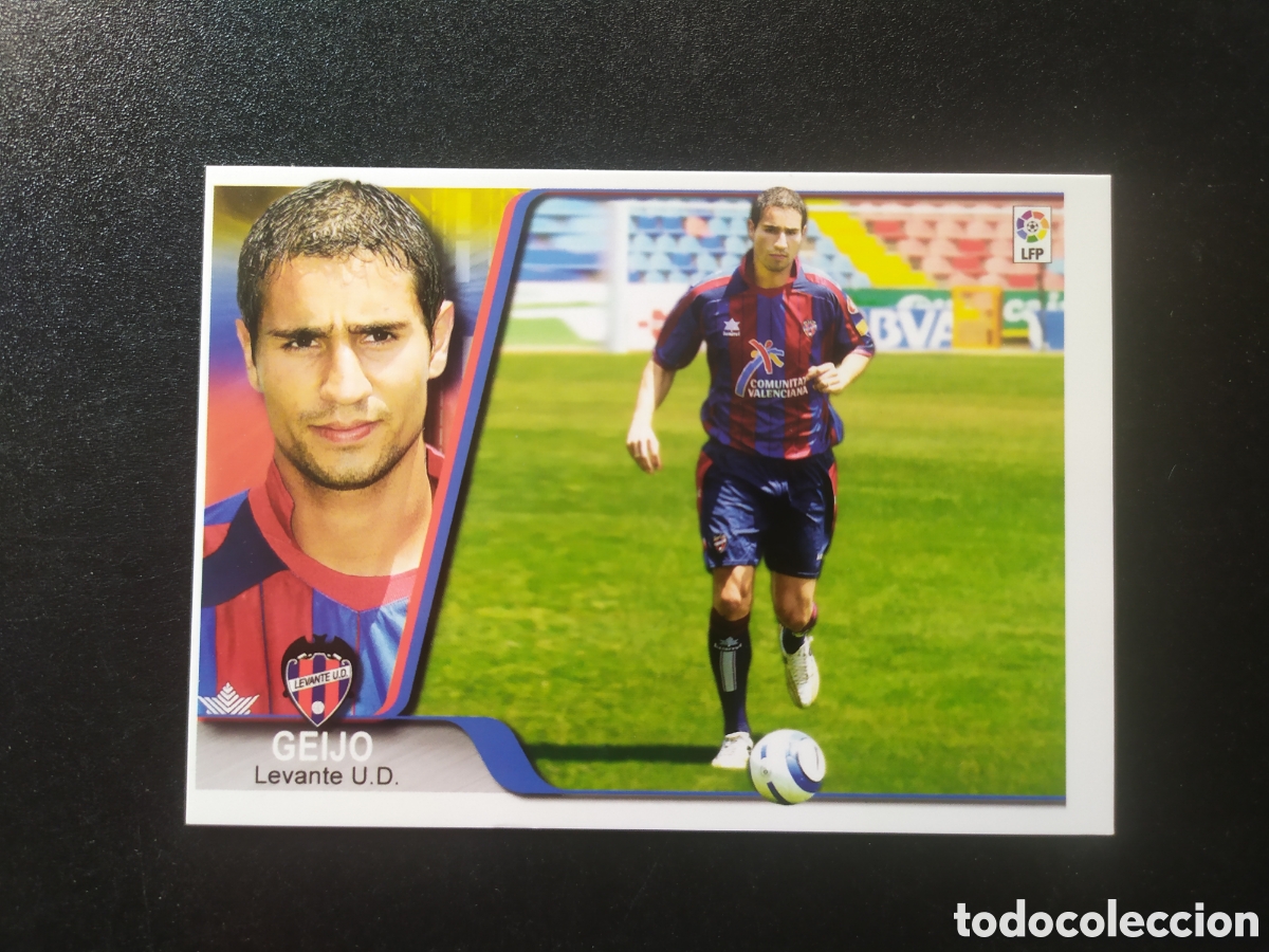 Cromos de F&uacute;tbol: Mundicromo ediciones estadio 2007 2008 07 08 Geijo n&deg; 267 Levante