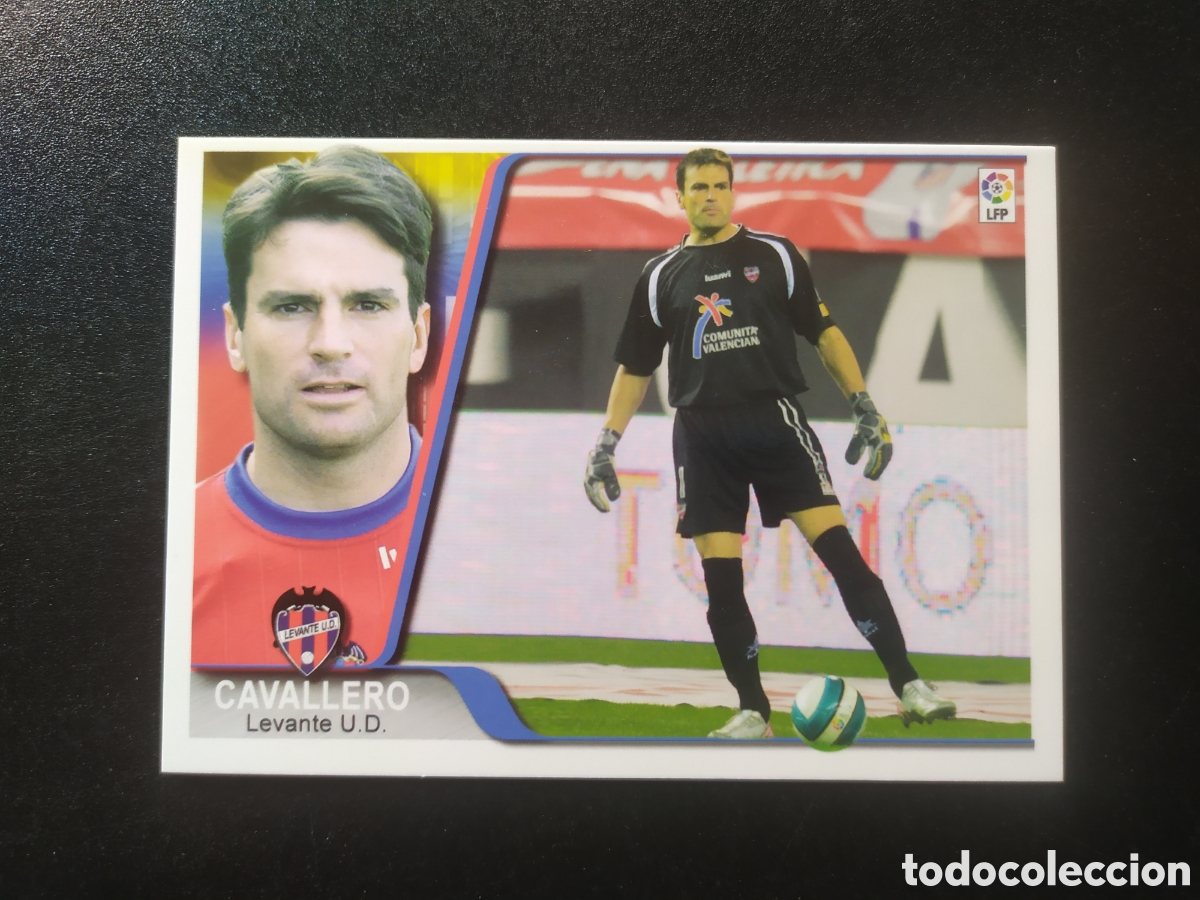 Cromos de F&uacute;tbol: Mundicromo ediciones estadio 2007 2008 07 08 Cavallero n&deg; 255 Levante