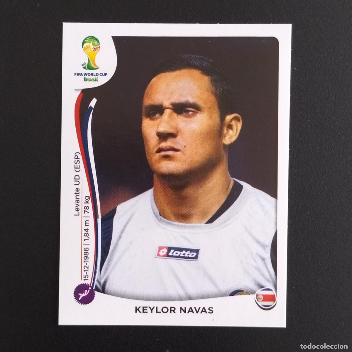 Cromos de F&uacute;tbol: 281 KEYLOR NAVAS COSTA RICA CROMOS ALBUM MUNDIAL FUTBOL 14 FIFA WORLD CUP BRASIL 2014