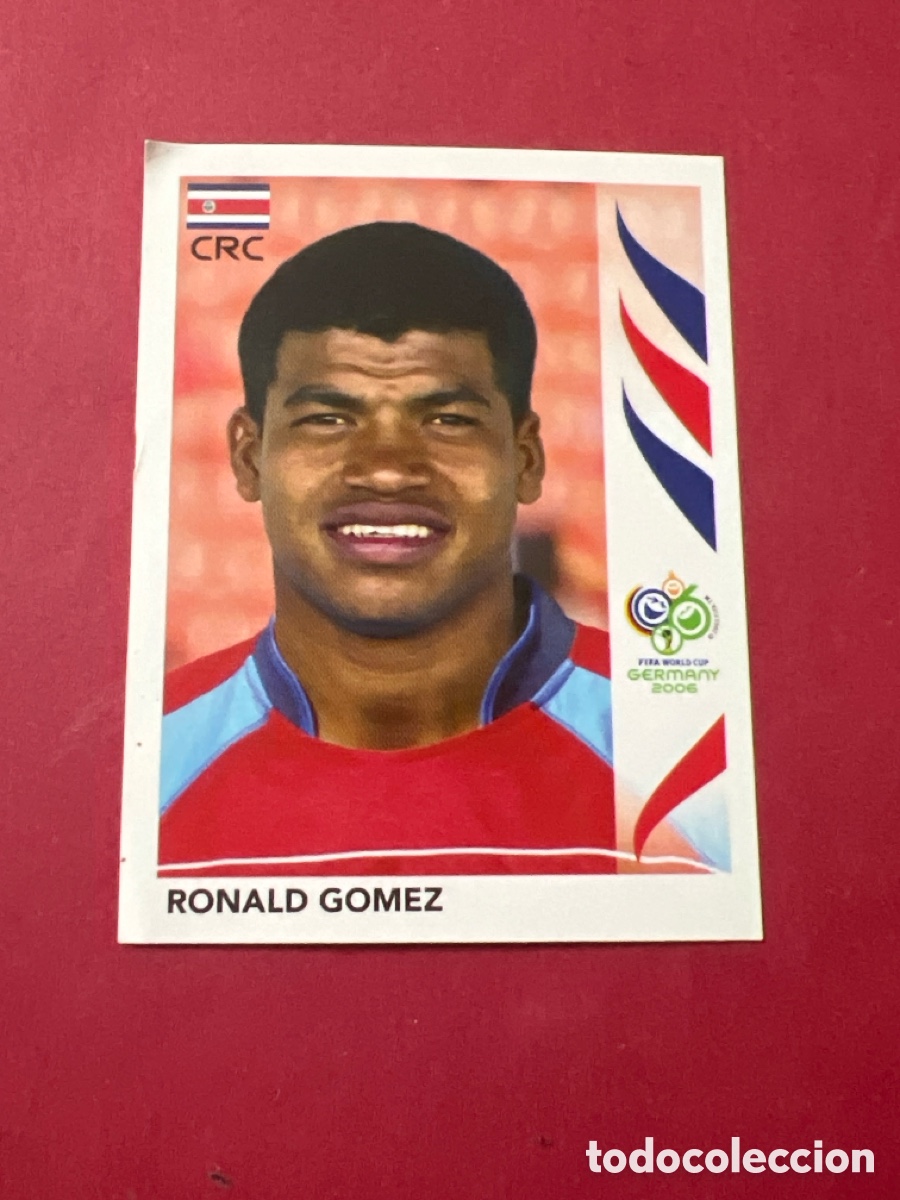 Cromos de F&uacute;tbol: C6815. mundial germany 2006 panini, 51 ronald gomez , costa rica, nuevo nunca pegado