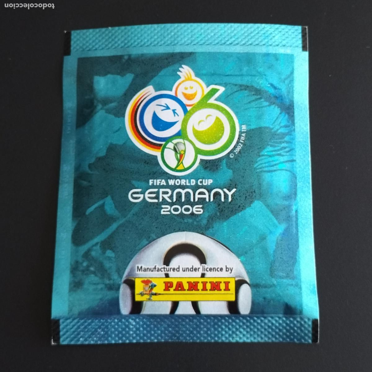 Football Stickers: VACIO SOBRE ABIERTO Y SIN CROMOS VERSION BRILLO FIFA WORLD CUP GERMANY 2006 MUNDIAL ALEMANIA PANINI