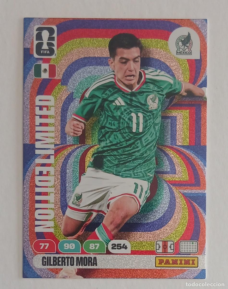 Football Stickers: CROMO GILBERTO MORA M&Eacute;XICO LIMITED EDITION ADRENALYN XL FIFA WORLD CUP 2026 DE PANINI.