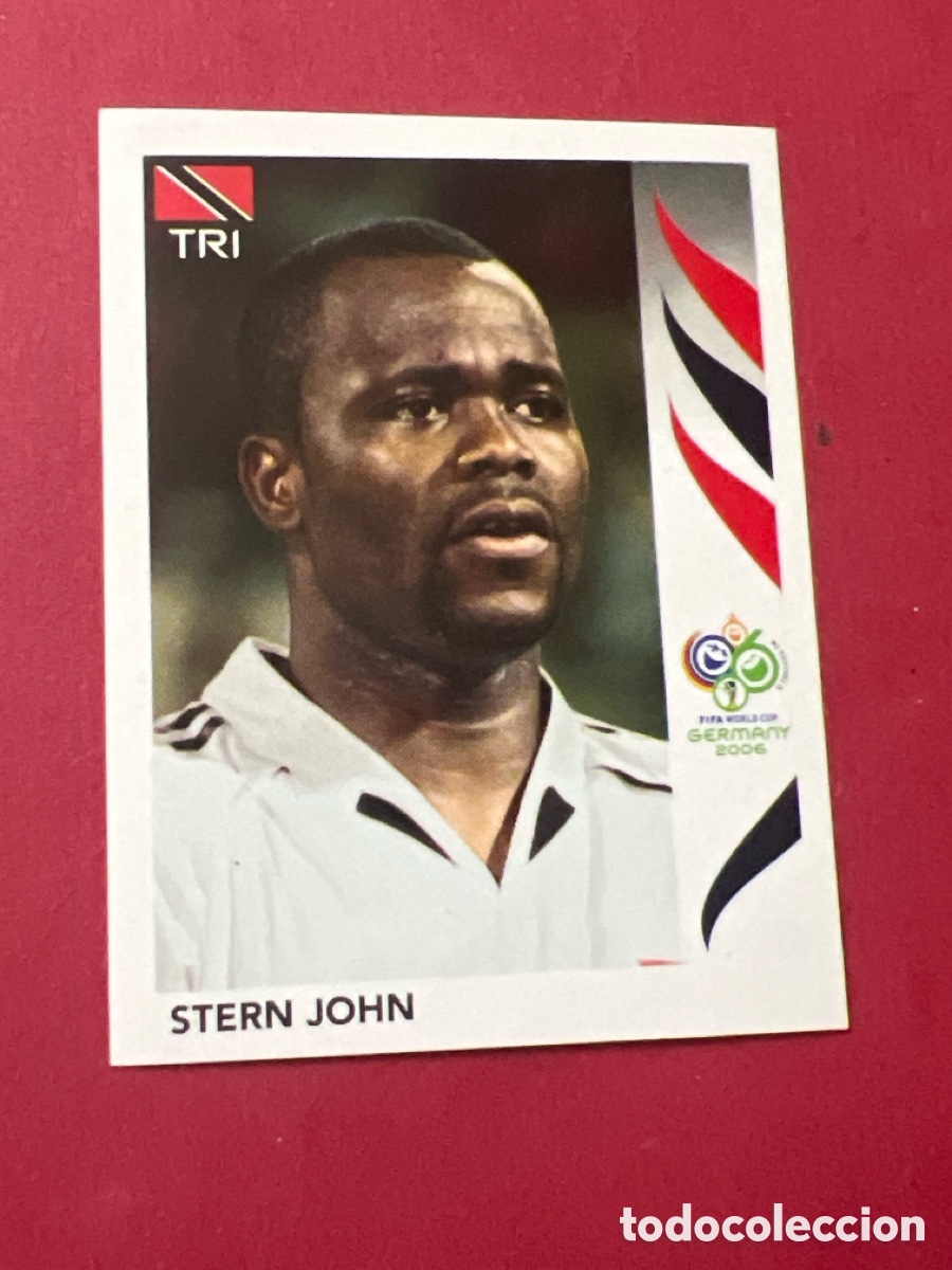 Football Stickers: 147 STERN JOHN (TRINIDAD Y TOBAGO) ALEMANIA 2006 - PANINI STICKER - FIFA WORLD CUP GERMANY 2006